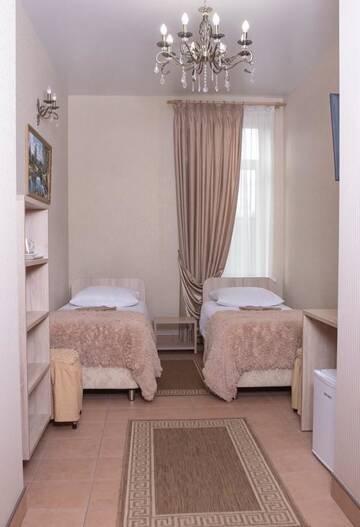 Фото номера Двухместный номер с 2 отдельными кроватями Гостиница Villa Vida г. Рассвет 8